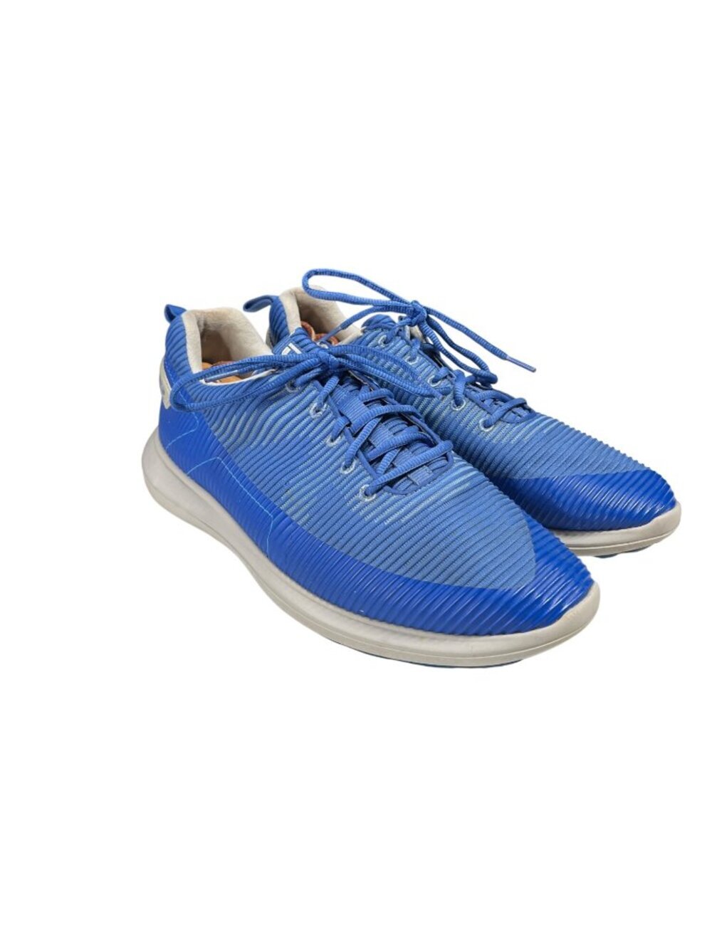Footjoy Golf FJ Flex Mens Blue Athletic Shoes Size 11.5W Casual Sneakers - Picture 3 of 6